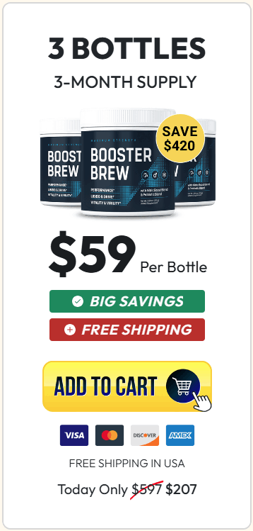 Buy Booster Brew 3 Bottle